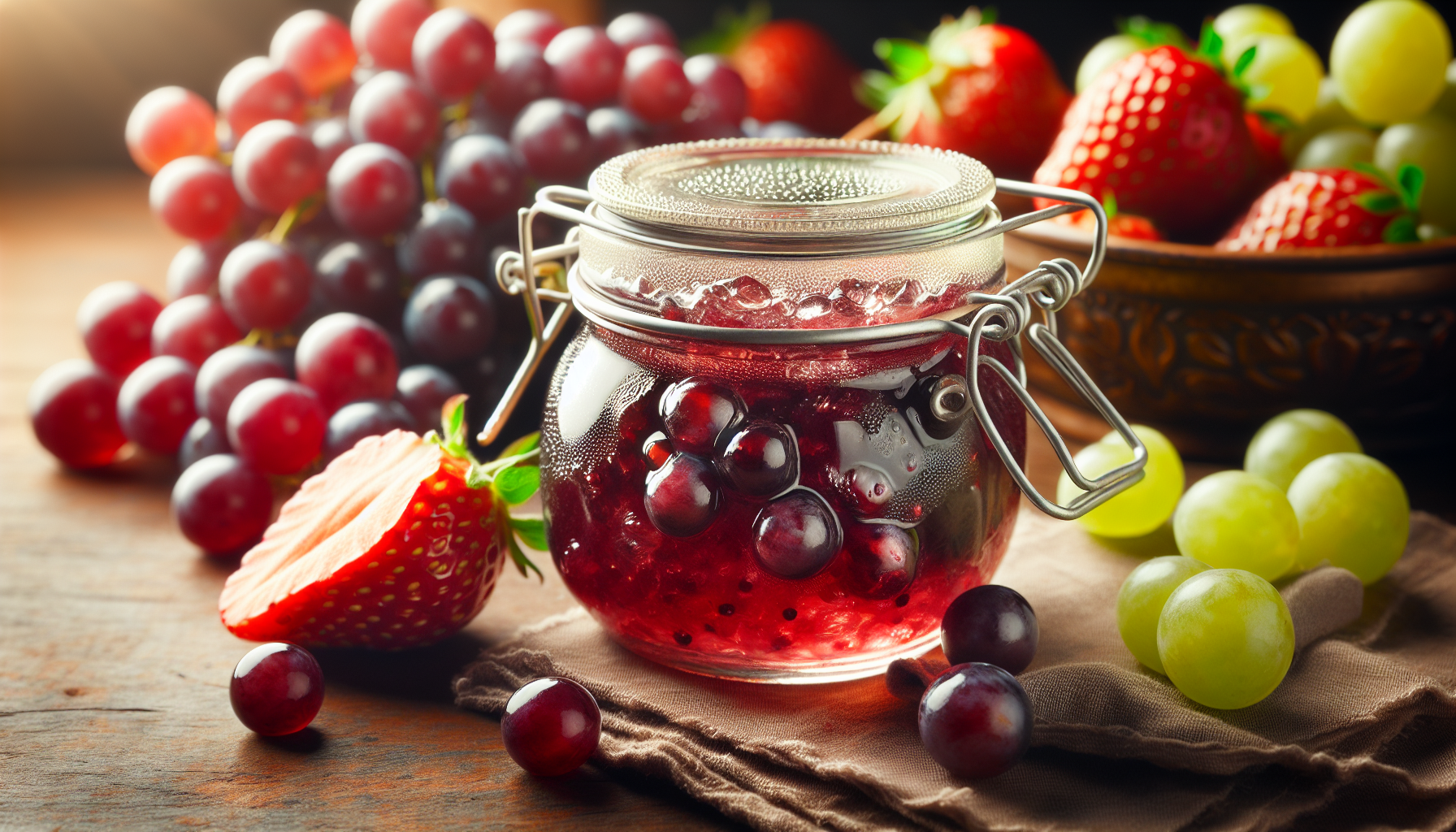 marmellata di uva fragolina